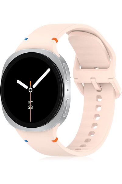 O Ozone Silicone Bands For Samsung Galaxy Watch 8 Band -Pink