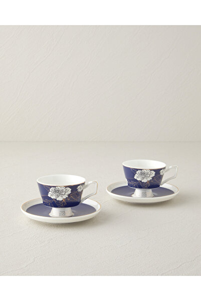 English Home Evelina New Bone China 4 Parça 2 Kişilik Kahve Fincan Takımı 90 ...