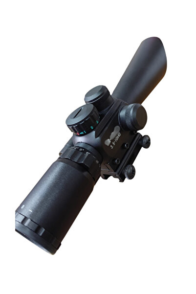 Forestia 3.5-10x40 Lazerli Tüfek Dürbünü - Taktik Avcı Dürbünü - Çift Renk Iş...