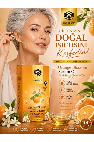 Armoderm Portakal Çıçeğı Cılt Bakım Yağı (Serumu) 100 Ml