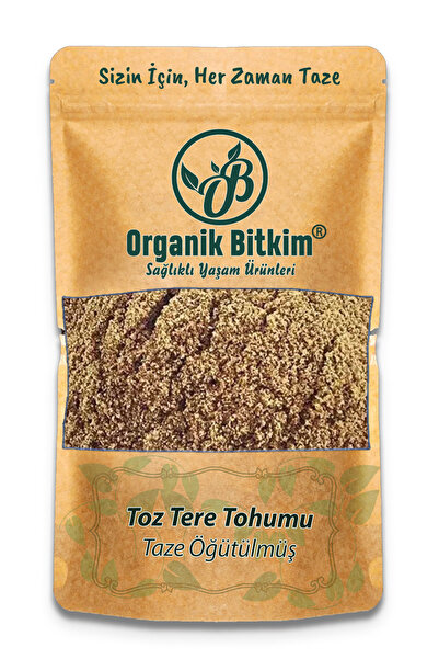 OB Organik Bitkim Organik Bitkim Toz Tere Tohumu (Öğütülmüş) 150 gr