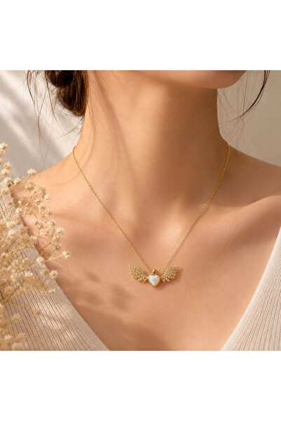 Sitare Jewelry 925 Ayar Angel Gümüş Kolye