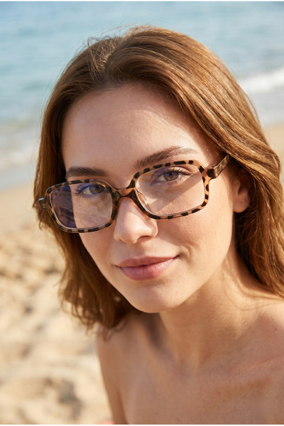 MONAL MIUW Mavi Işık Korumalı Blue Block Optik Uyumlu Camları Değişebilir 49 ...