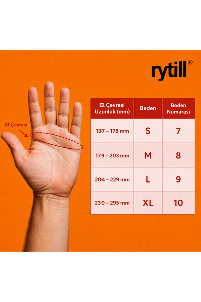 Rytill SLVX Kimyasal ve sıvı korumalı iş eldiveni (1 ÇİFT)