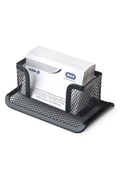 Generic Brand Θήκη επαγγελματικών καρτών Mas Metal Perforated Black 510