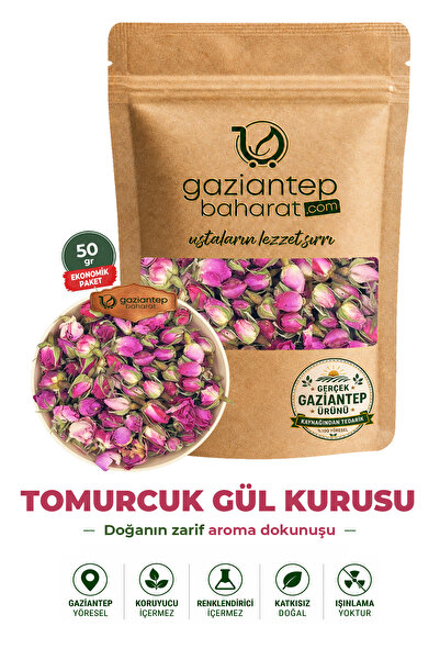 Gaziantep Baharat براعم الورد المجففة 50 جرام - طبيعية 100%