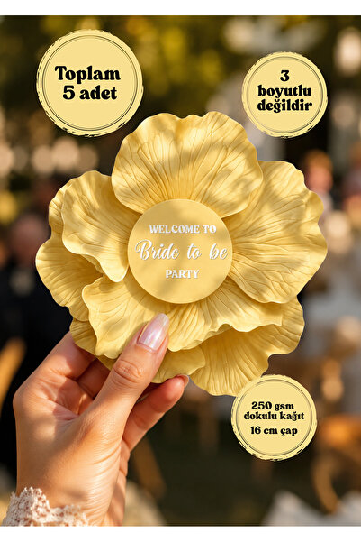 Funzee Bekarlığa Veda Masa Kartı – Özel Kesim Çiçek Konsept Bride To Be Süsü ...