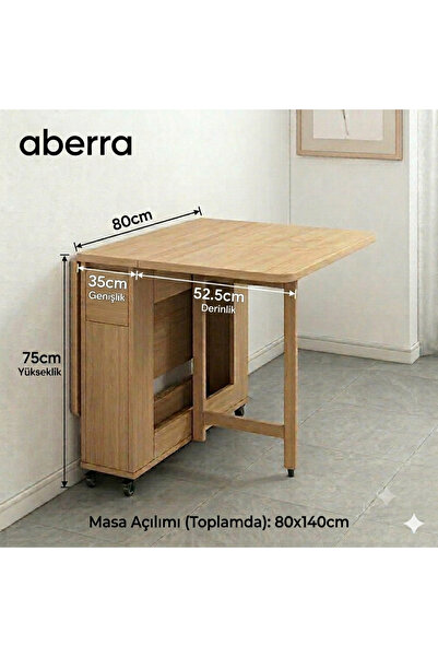 aberra Uzatılabilir yemek masası MDF