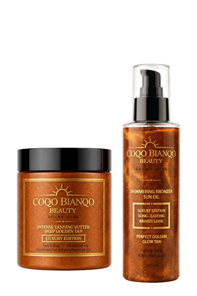 Coco Bianco by Bianco E Nero Işıltılı Bronzlaştıcı Yağ ve Işıltılı Hızlı Bron...