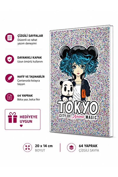4nio GREY TOKYO - Ograničena edicija beležnika