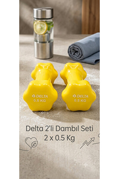 Delta 0,5 Kg PVC Dambıl Ağırlık VKD 103+2 adet