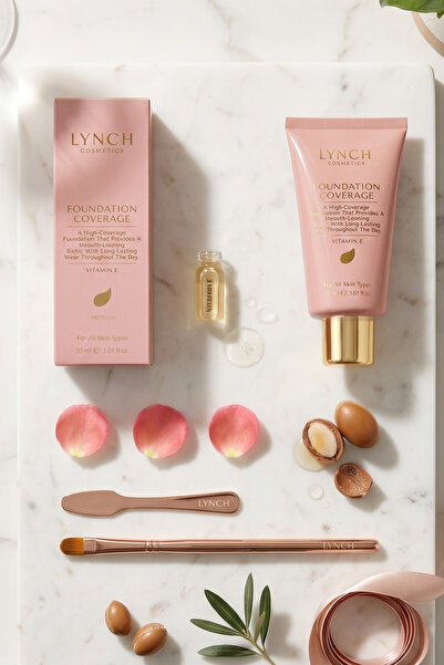 Lynch Cosmetics Kapatıcı Fondöten Medium 30 ml