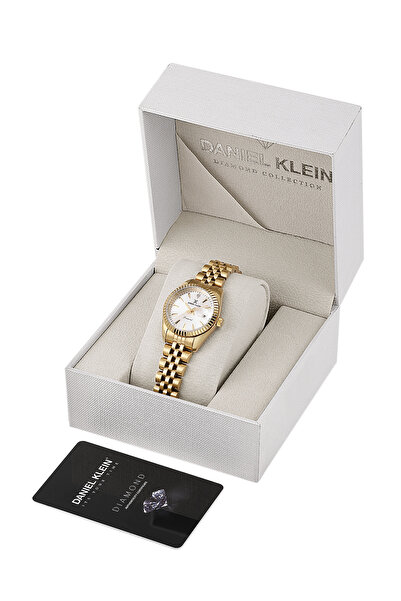 Rolex Design Diamond Gemstone Custom Diamond Series Small Case (28mm) Gold Color Women Wrist Watch