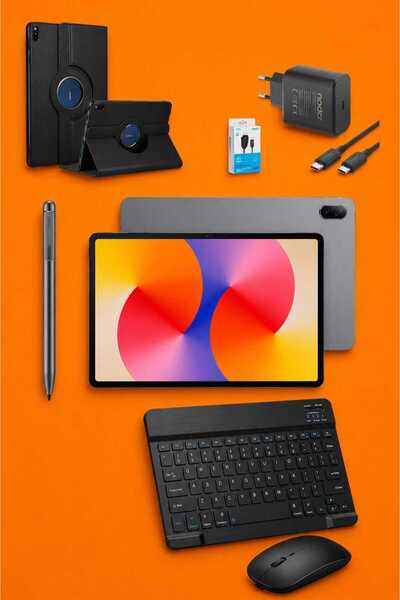 Huawei Matepad Se 11" 4gb 128gb Gri Tablet+kılıf+klavye+kalem+şarj başlıgı ( ...