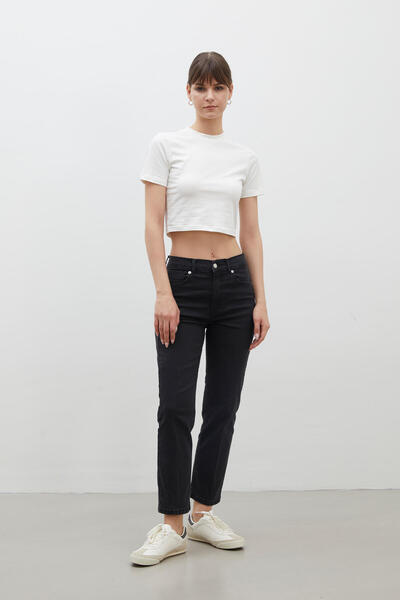 Manuka BOOTCUT FIT Τζιν παντελόνι ΜΑΥΡΟ