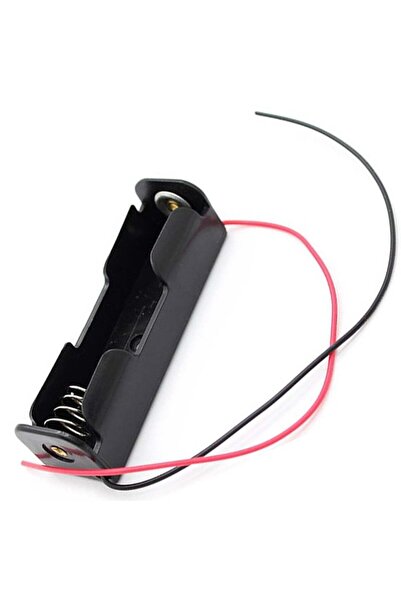 Powermaster BH-18650 Kablolu 18650 Başlıklı Piller İçin Tekli Pil Yuvası