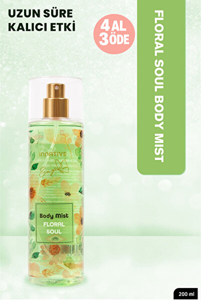 INNATIVE Elif Nur Yel Eny Body Mist Floral Soul Vücut Spreyi 200ml