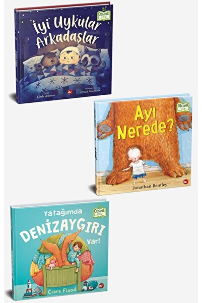 Beyaz Balina Yayınları Uyumaya Gidiyorum Seti - Organik Kitap - (3 KİTAP)