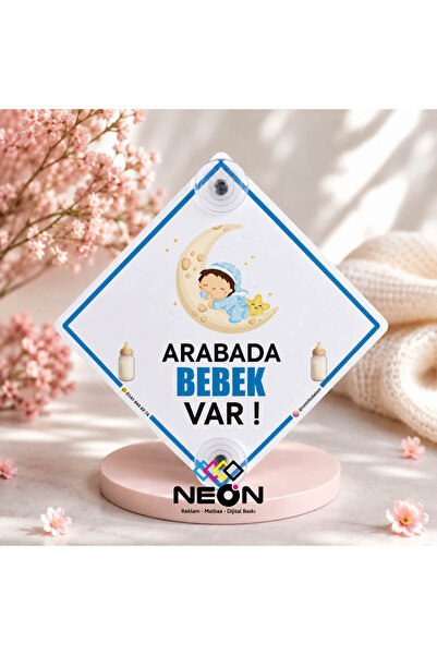 NEON Dijital Baskı Merkezi Dikkat Arabada Bebek Var / FOREX - DEKOTA İkaz Lev...