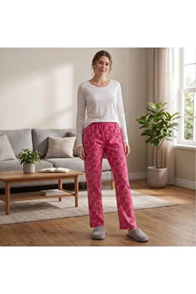 Uzunlar Tekstil Genç Gurup Polar Pijama Alt