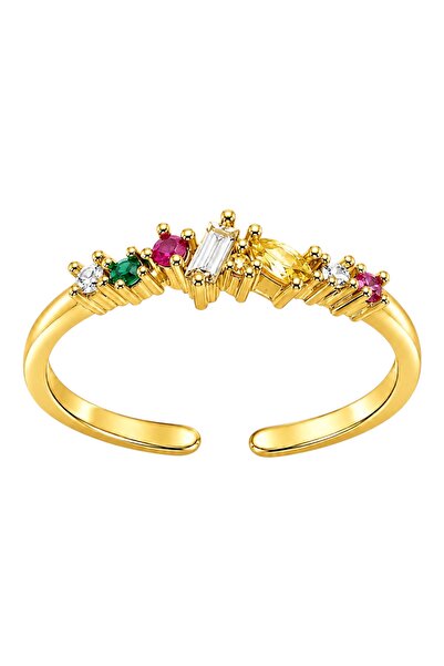 Store Diva Charm Colorful Stone Ring