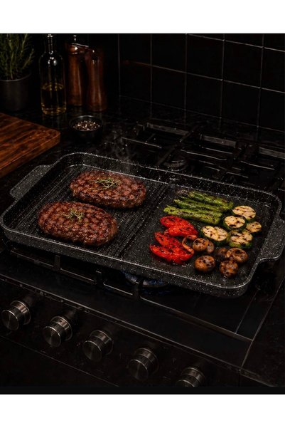 Cazoria Cast Stove Top Grill Pan