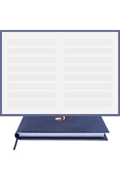 BİDEFTER كتاب موسيقى (بدون مفتاح) 100% صناعة يدوية، خياطة يدوية (خيوط) (A/5) ...