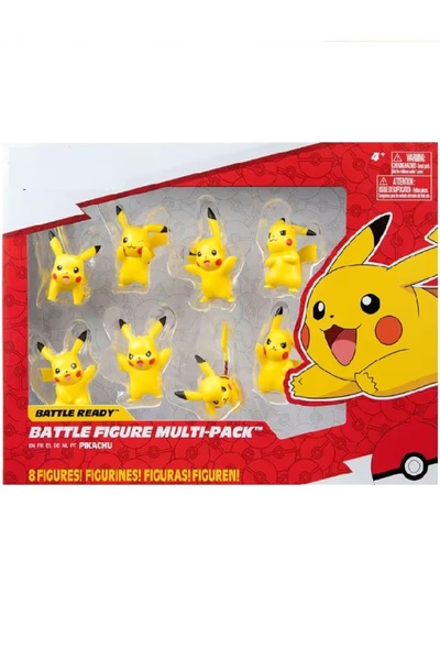 cancankirtasiye Pikachu Set Battle 8li POKEMON Figür Seti - POKPKW2604