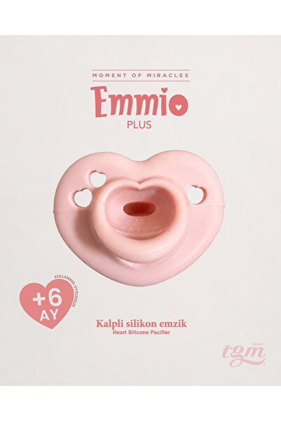 Tgm Baby Ultra Premium Silikon Kalpli Emzik Plus (Coral pink)