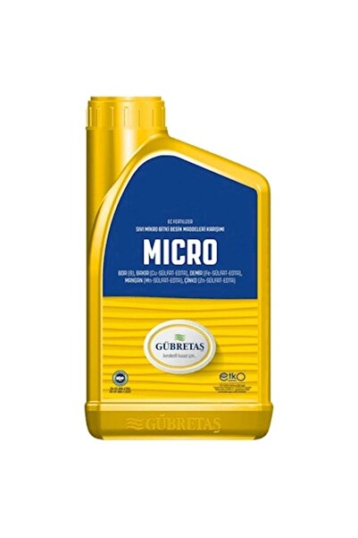 GÜBRETAŞ Micro (bor, Bakır, Demir,mangan, Çinko) (1 Lt)