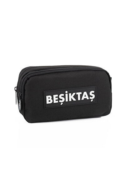 Kartal Yuvası BEŞİKTAŞ SİYAH BEYAZ GARNİ KALEM ÇANTASI