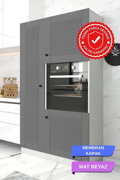 Kenzlife membran ankastre fırın dolabı banu gribyz panjur 180*100*56 mebran k...