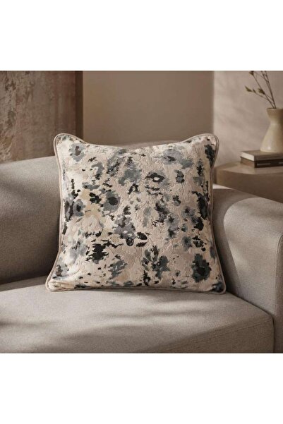PAN HOME Verona Abstract Down Alternative Filled Cushion 60x60cm-driftwood