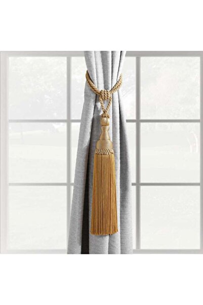 PAN HOME Blake Tieback With Tassel 75cm- Gold