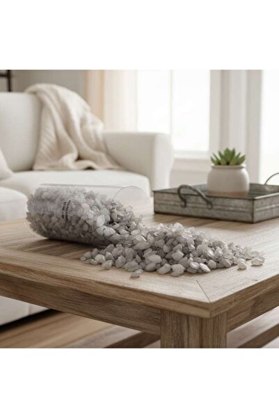 PAN HOME Natural Stone Chips 550gm 6x12cm - Grey