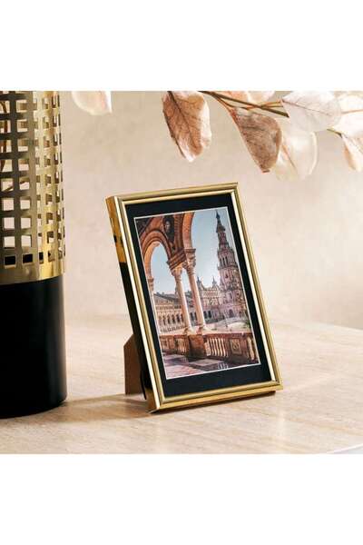 PAN HOME Shanyn Photo Frame 4x6 Inch-gold