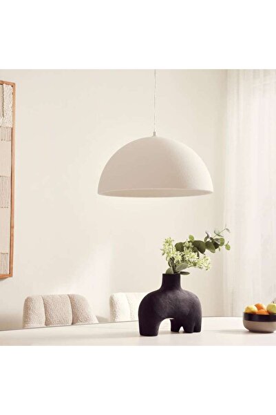 PAN HOME Novalight E-27 Pendant Lamp Dia 50x150cm - White