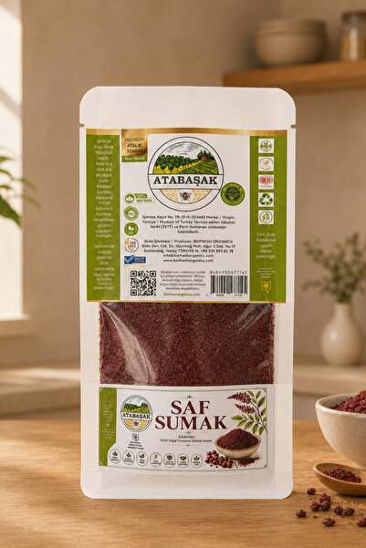 ATABAŞAK Doğal Katkısız Saf Sumak 250 Gr