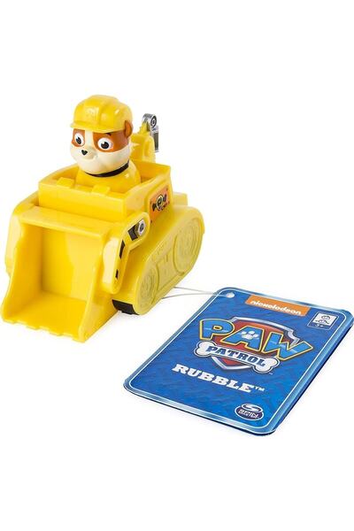 PAW PATROL Mini Kurtarma Araçları Ve Figürleri ( Sabit ) Rubble
