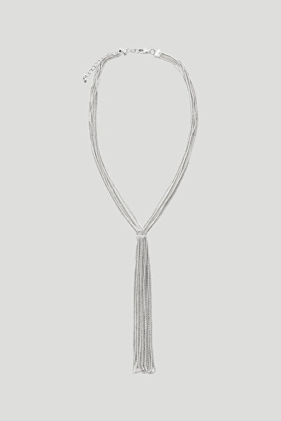 Gusto Chain Pendant Necklace - Silver