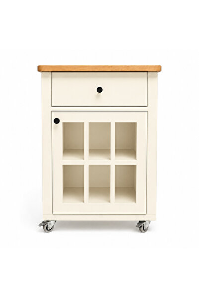 Dipole Furniture Movin Mat Lake Krem (RAL 9001) Mutfak Servant Mobilyası