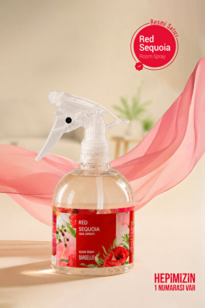 Bargello RED SEQUOIA 485 ml PLASTİK SPREY ORTAM KOKUSU
