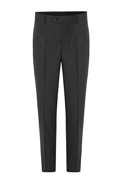 SÜVARİ Siyah Regular Klasik Pantolon