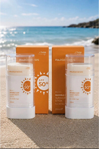 Piar Genesis Sunscreen Stick Spf50+ Set of 2 (20 ml X 2) 40 ml – Transparent ...