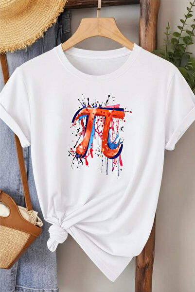l'eivor Tricou din bumbac imprimat The Pi Number