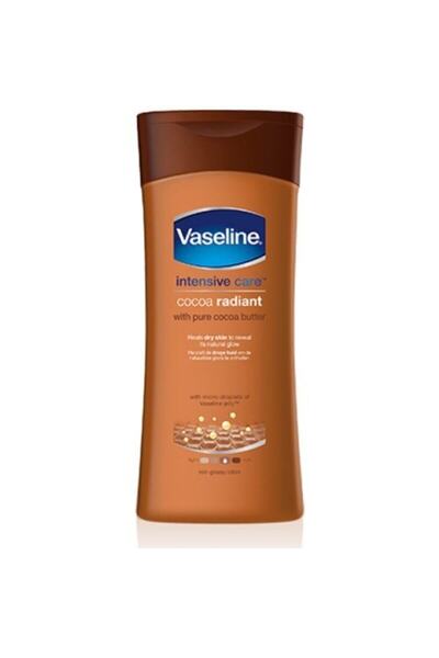 Vaseline لوشن Cocoa Radiant Butter خالٍ من الزيوت، 200 مل