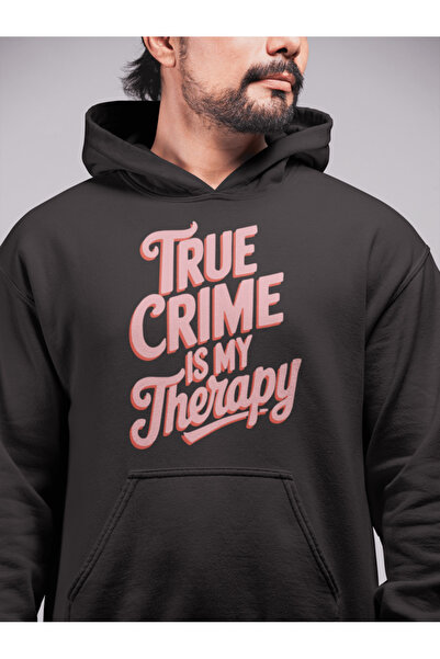 buzagi tasarım ürünleri سويت شيرت بقلنسوة للجنسين من True Crime