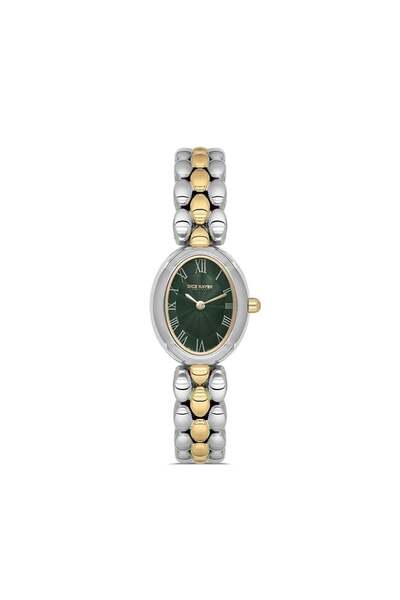 Dice Kayek Dk.1.Ag1422.03 Steel Cord with Roman Numerals Oval Dial Steel Case...
