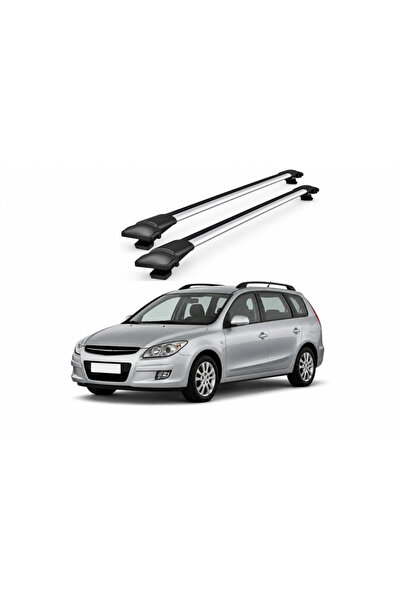 ART Bare portbagaj transversale auto aluminiu compatibile Hyundai Elantra Tou...