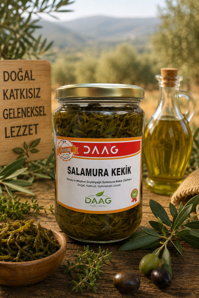 daag Hatay Yöresinden Doğal Baharat Yağlı Basma Salamura Kekik Salatası Zahte...